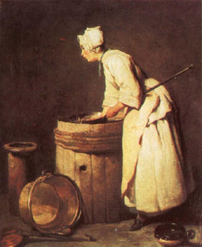 Jean Baptiste Simeon Chardin The Scullery Maid China oil painting art